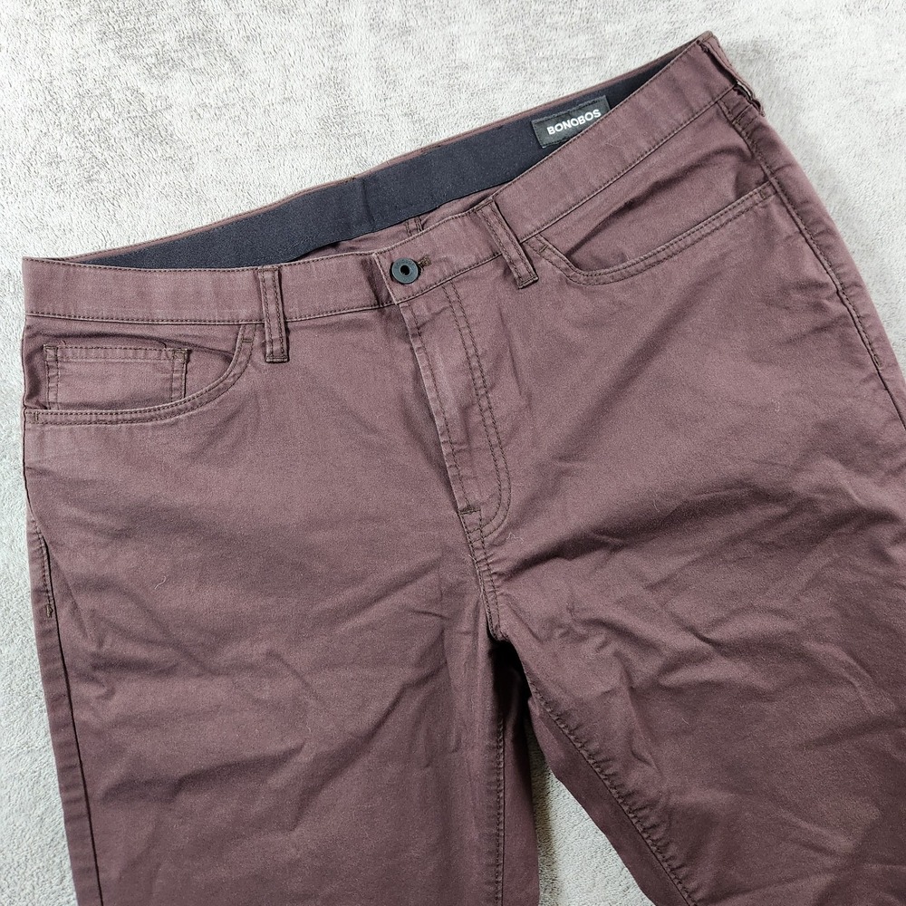 Bonobos Golf Pants Mens Size 36x34 Standard Flat Front Chino